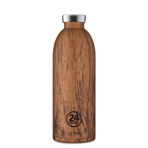 24Bottles Gourde Clima Bottle (850 ml) Sequoia Wood