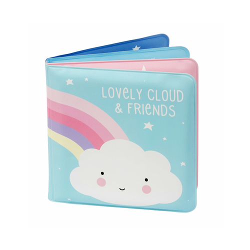 A Little Lovely Company Livre de bain Cloud & Friends