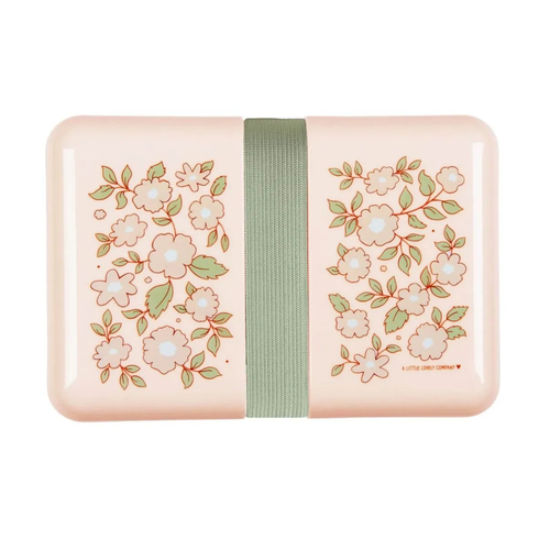 A Little Lovely Company Lunchbox Blossoms Pink