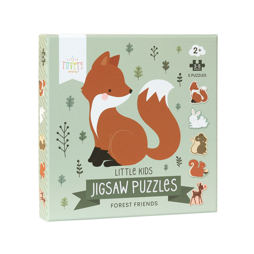 A Little Lovely Company Puzzle Jigsaw Forest Friends