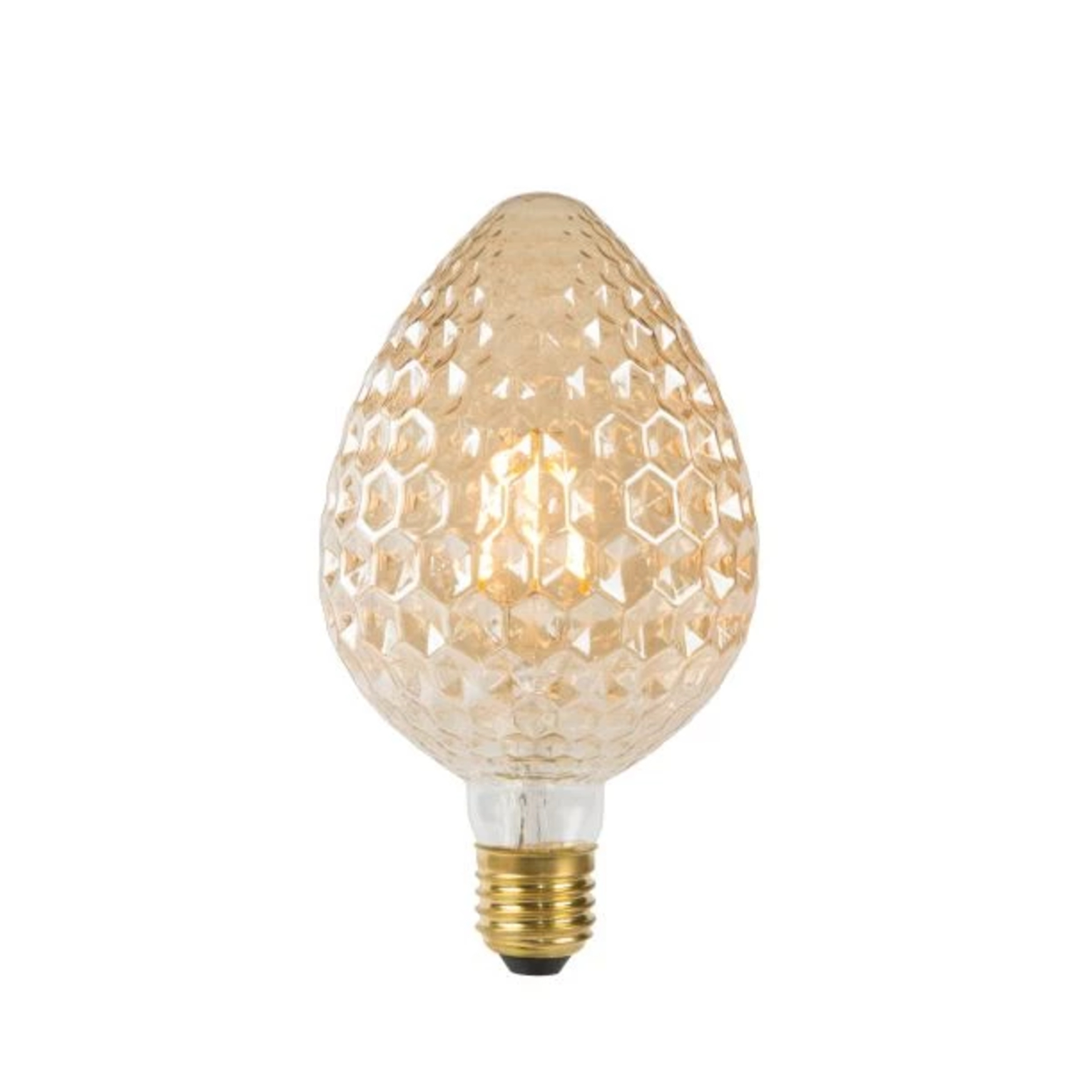 Ampoule filament Ambre Pineapple (∅.9,5 cm) - 6W Lucide