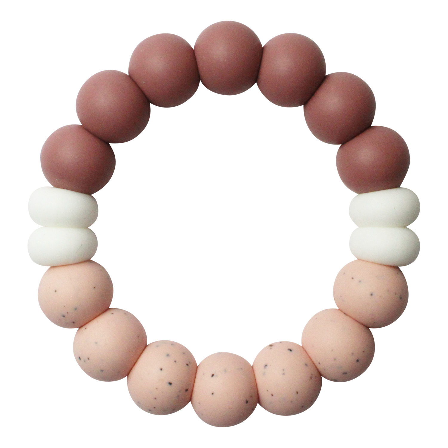 Anneau de Dentition Duo Cool Blush / Rose Pique Chewies & More