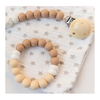 Anneau de Dentition Duo Cool GRIS FONCE / DUSTY BLUE Chewies & More