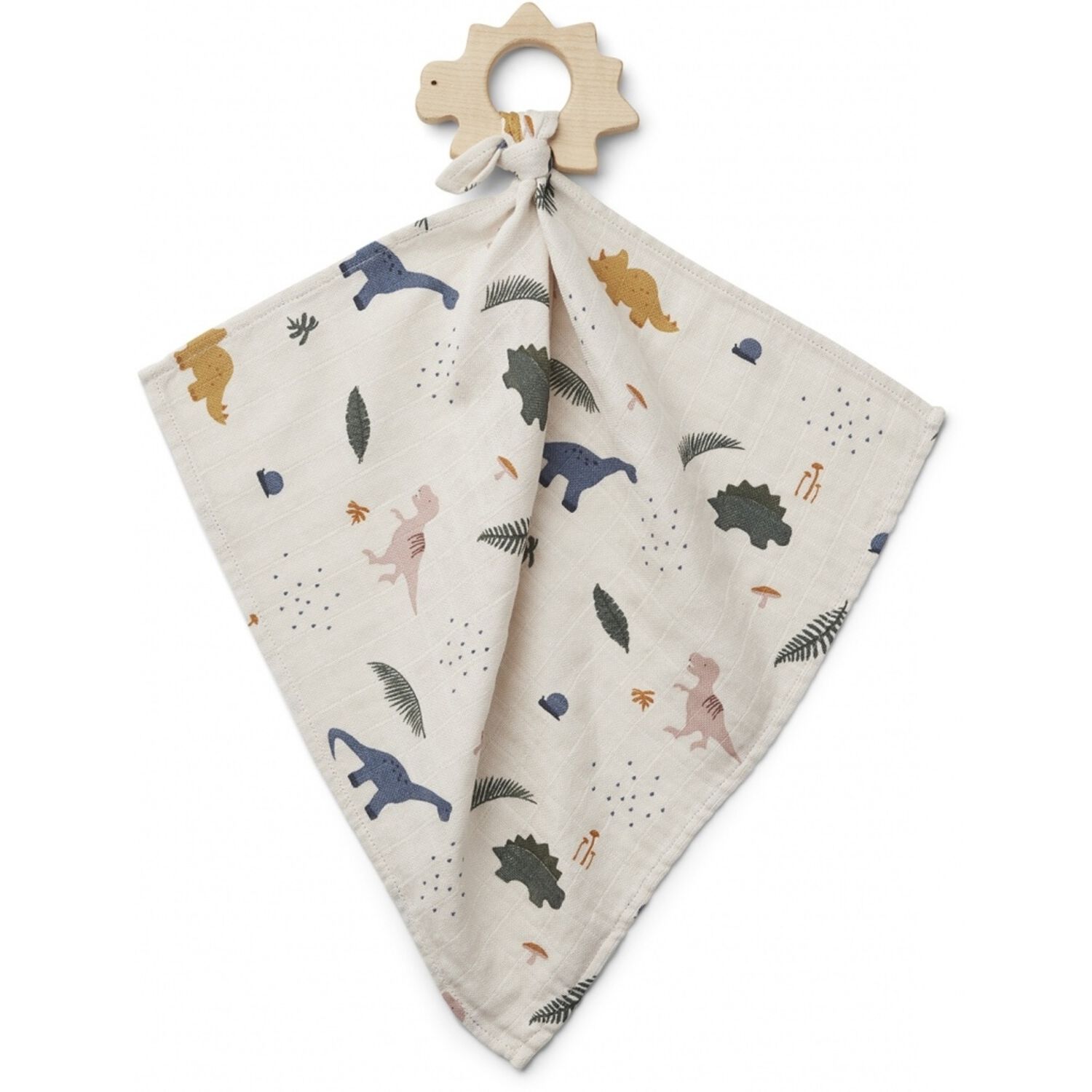 Anneau de Dentition et Doudou Lange Dino Mix Liewood