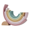 Arc-en-Ciel en bois Fairy Garden Bleu Little Dutch