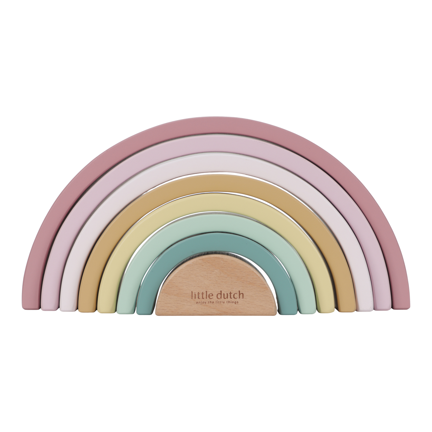 Arc-en-Ciel en bois Fairy Garden Bleu Little Dutch
