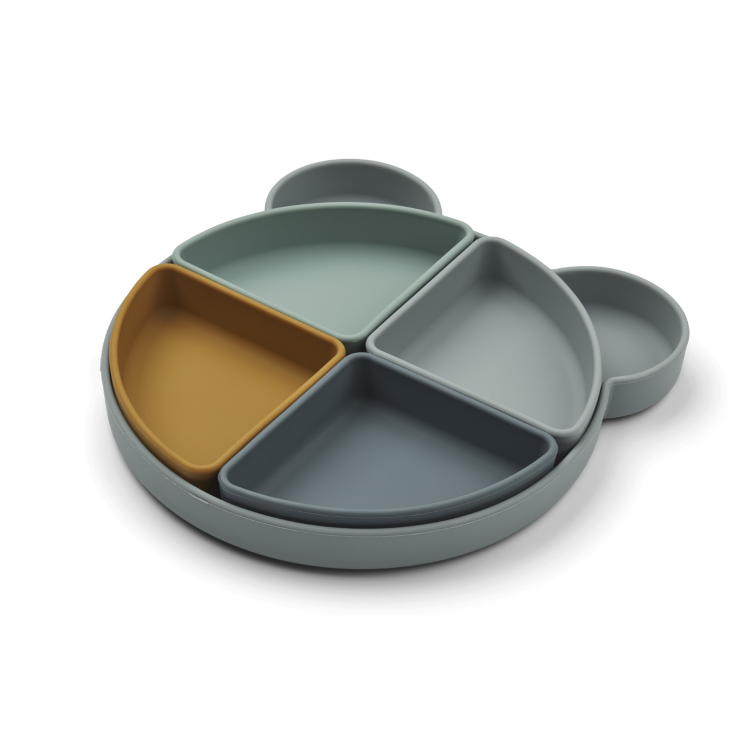 Assiette compartimentée Arne Liewood
