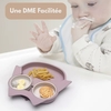 Assiette Compartimentée Hibou Elia Fuchsia ChoO