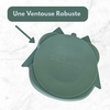 Assiette Compartimentée Hibou Elia Vert d'Eau ChoO