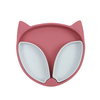 Assiette Compartimentée Renard Malo Fuchsia ChoO