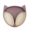 Assiette Compartimentée Renard Malo Lilas ChoO