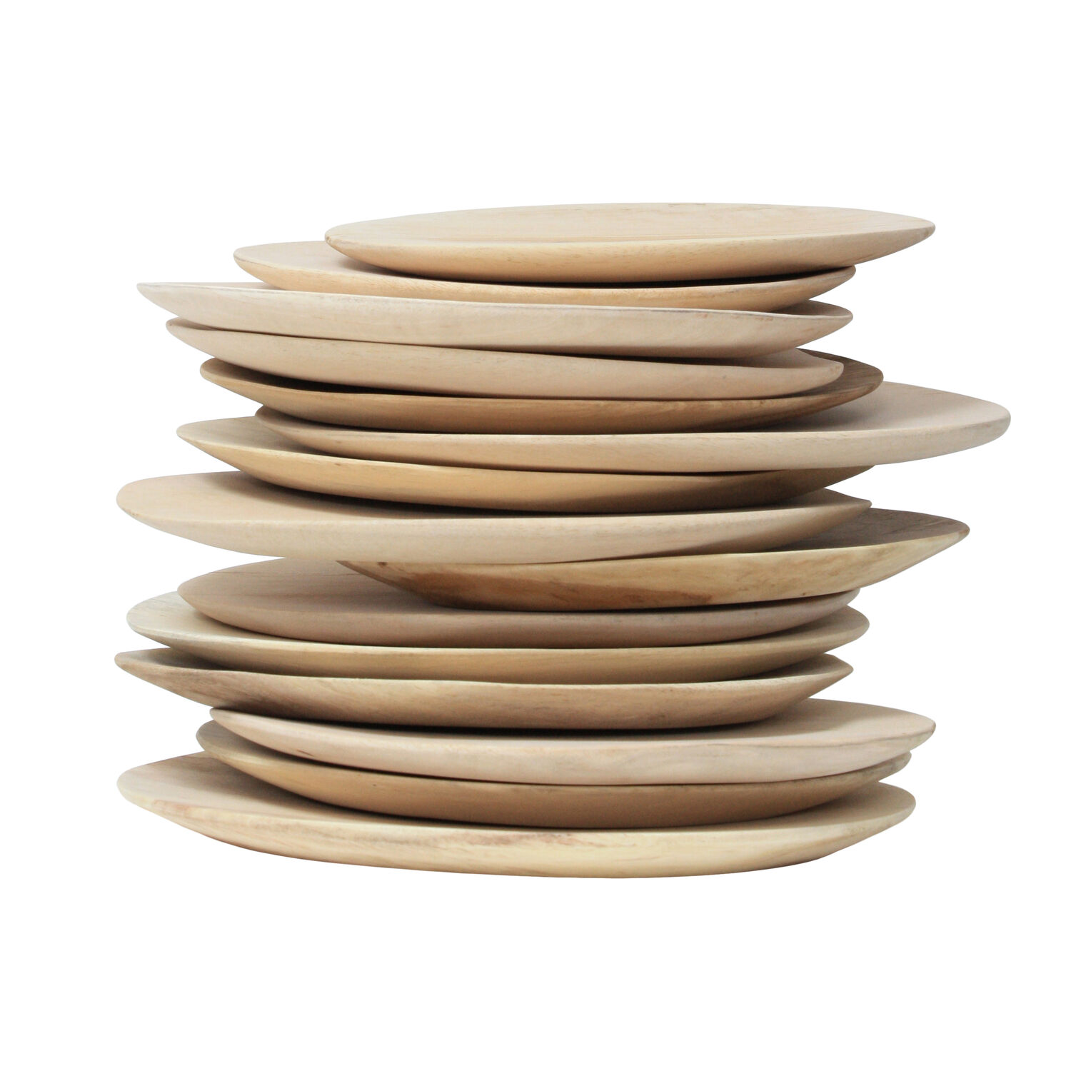 Assiette Mango en bois HK Living