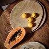 Assiette Mango en bois HK Living