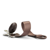 Attache sucette en bois Chocolat Elodie Details