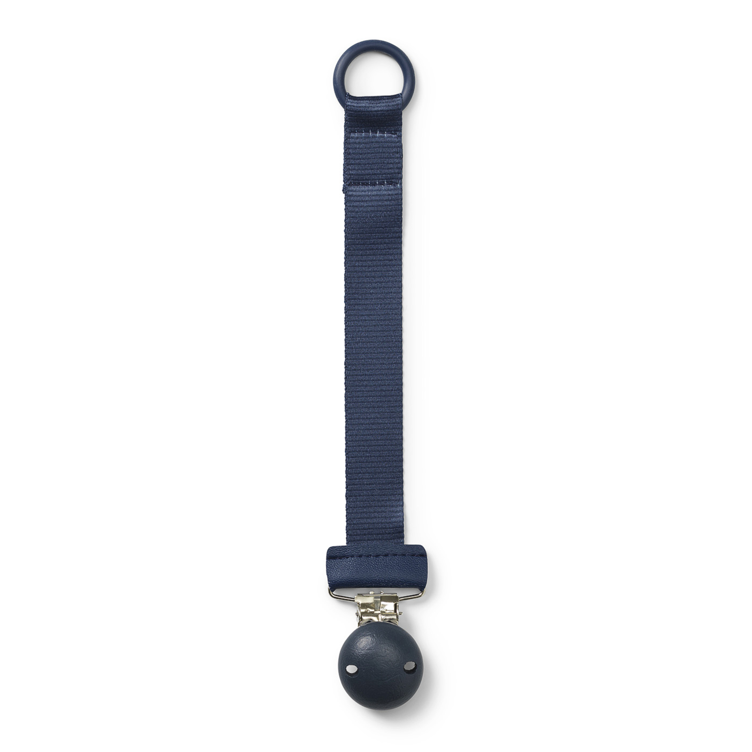 Attache sucette en bois Juniper Blue Elodie Details