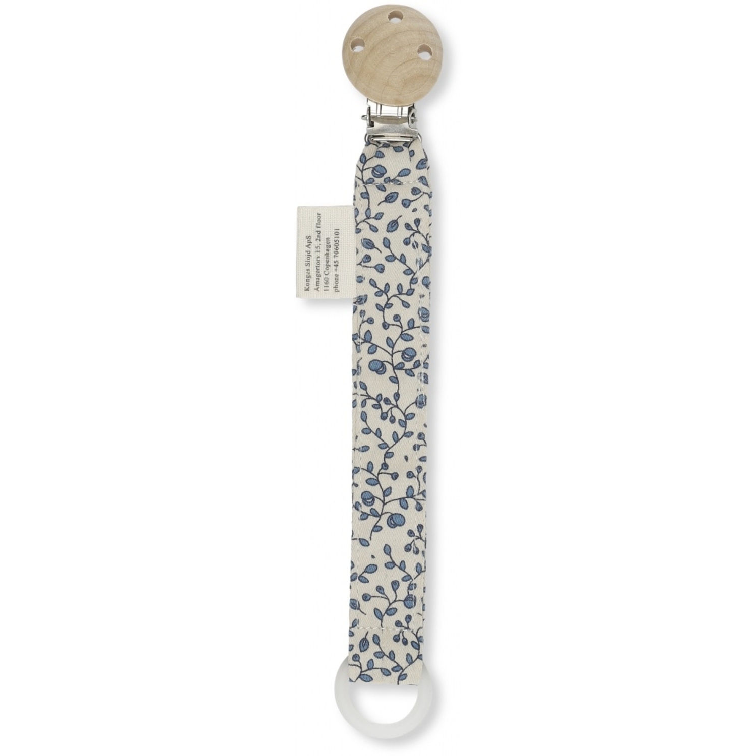 Attache Tétine Blue Blossom Mist Konges Slojd