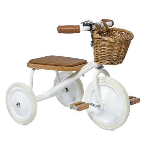 Banwood Tricycle en acier Blanc