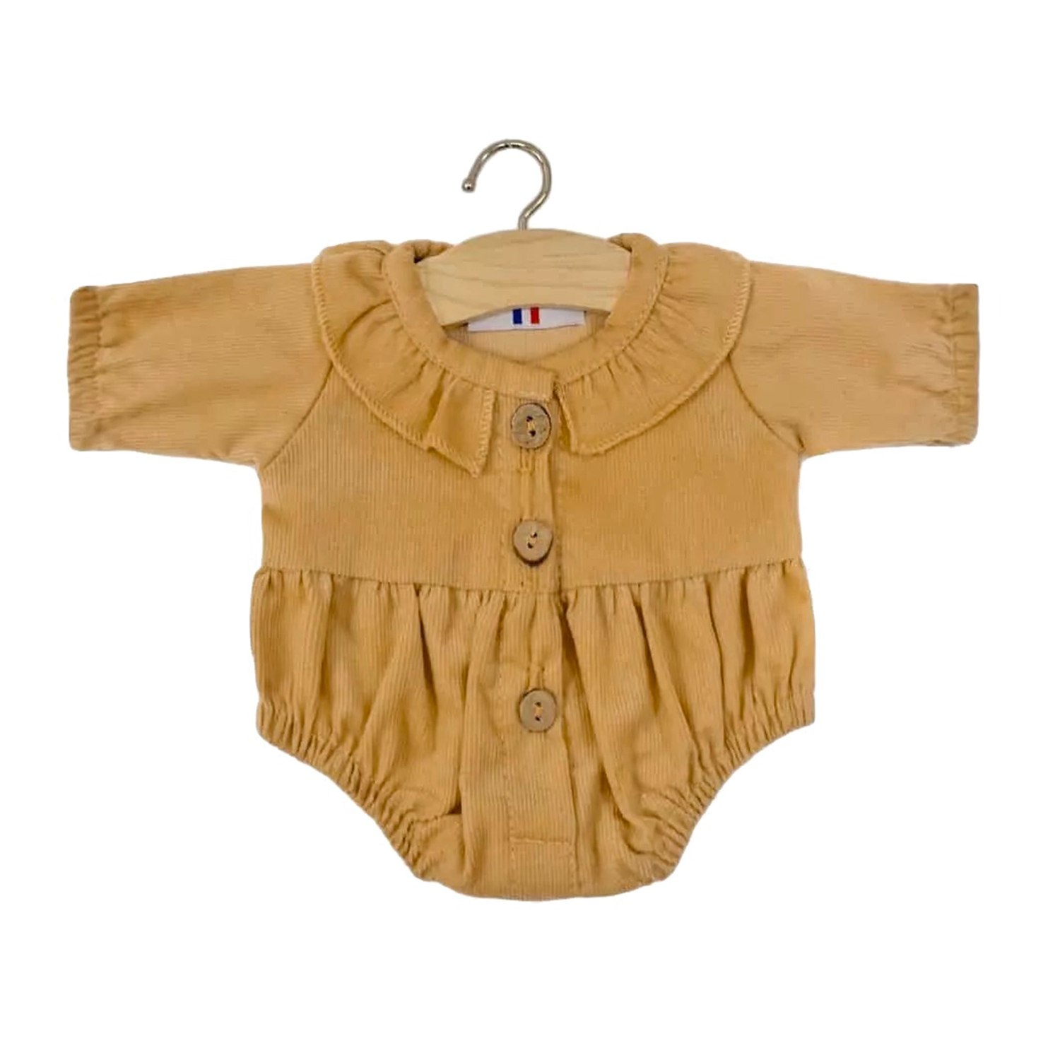 Barboteuse Léonore Milleraie Camel Minikane