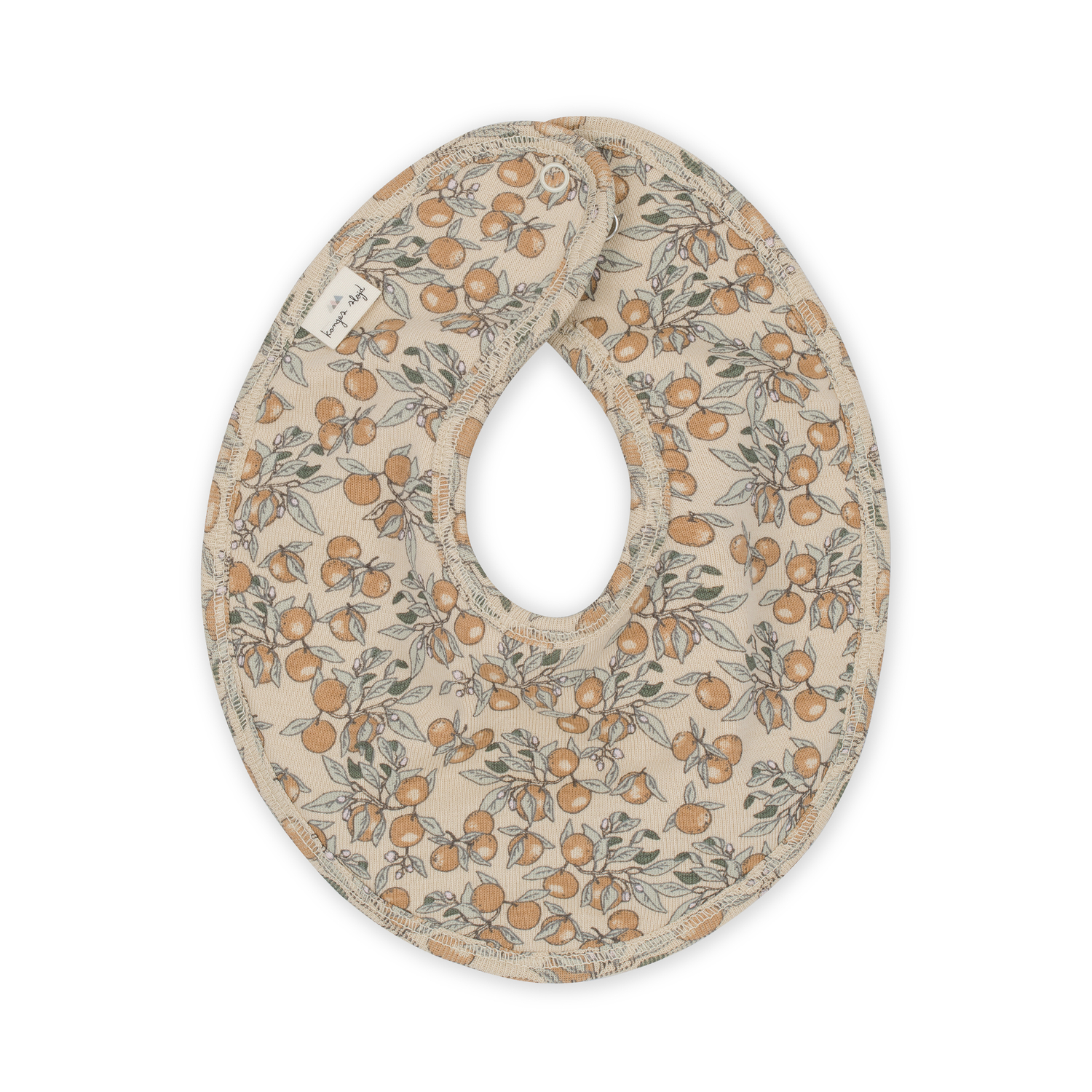 Bavoir en Coton Orangery Beige Konges Slojd