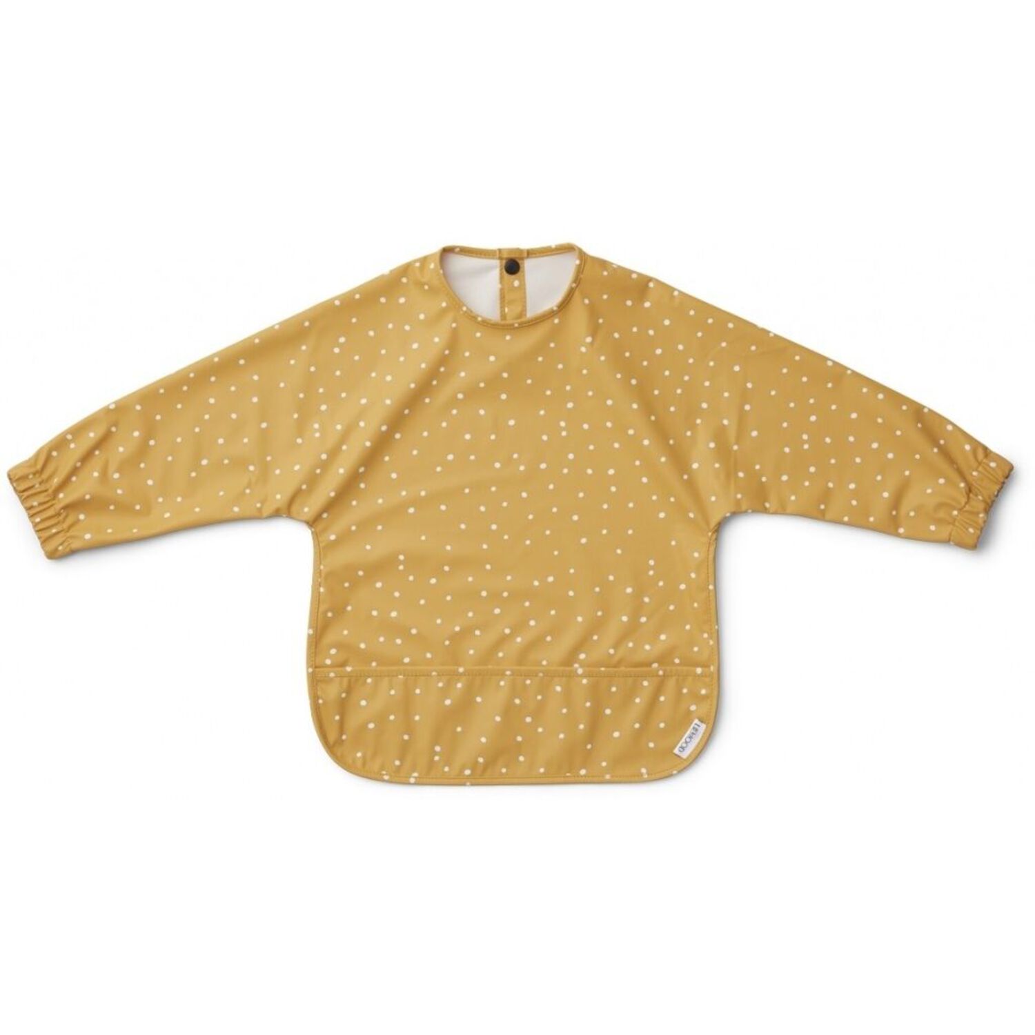 Bavoir Manches Longues Merle Confetti Yellow Mellow Liewood