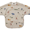 Bavoir Manches Longues Merle Safari Sandy Mix Liewood