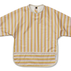 Bavoir Manches Longues Merle Stripe Peach / Sandy / Mellow Yellow Liewood
