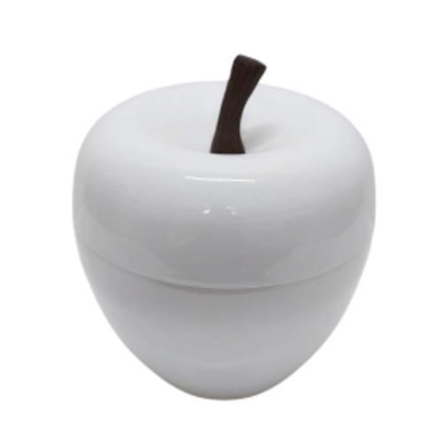 Bazardeluxe Seau à Glace Pomme Blanc Large