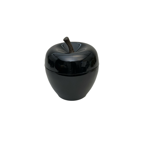 Bazardeluxe Seau à Glace Pomme Noir Small