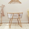 Berceau KUMI matelas Coco Naturel/Lacets desert Charlie Crane