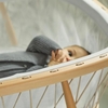 Berceau KUMI matelas Coco Naturel/Lacets desert Charlie Crane