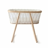 Berceau KUMI matelas Coco Naturel/Lacets desert Charlie Crane