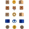 Blocs animaux à empiler en bois Trixie
