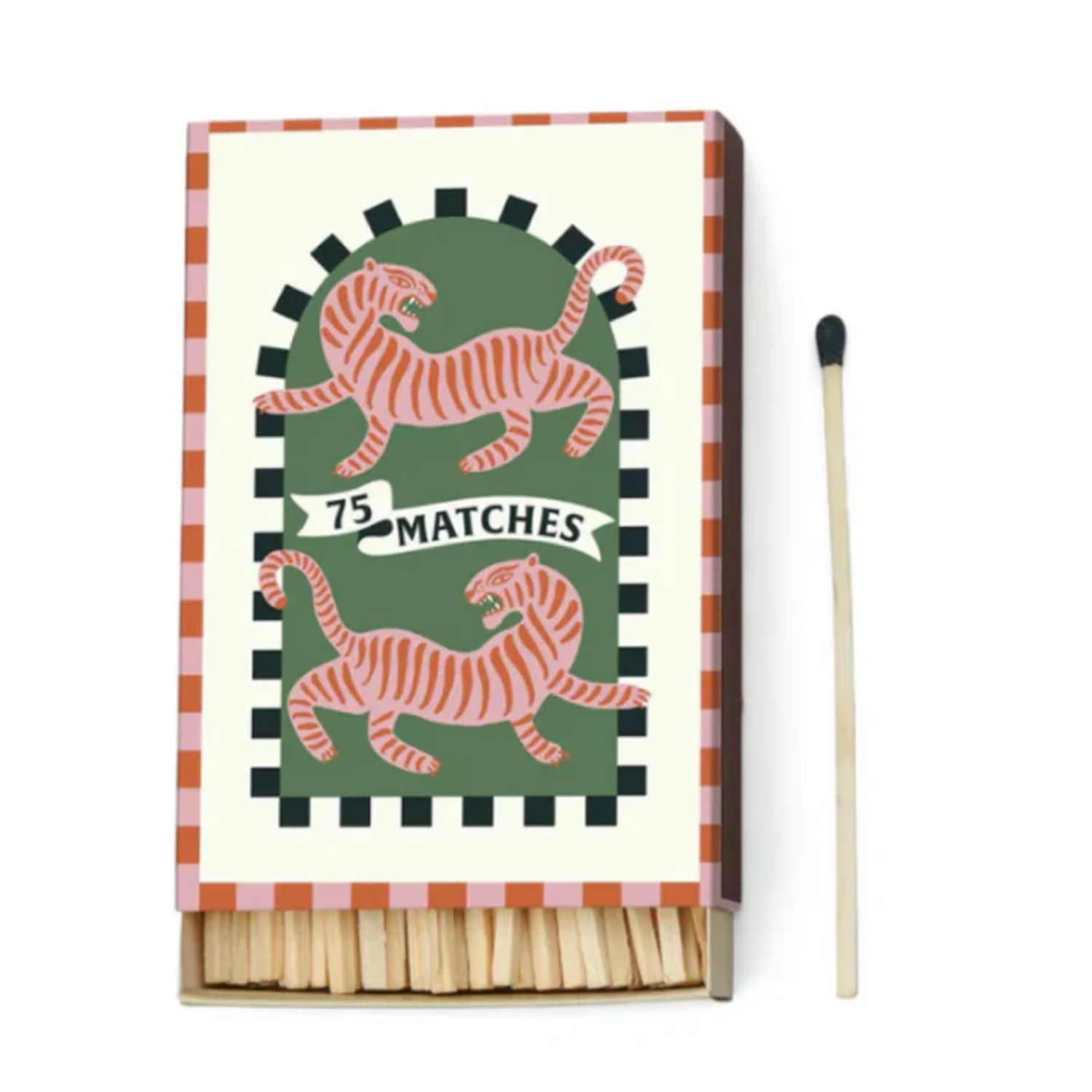 Boite d' Allumettes A Dopo Tiger Paddywax