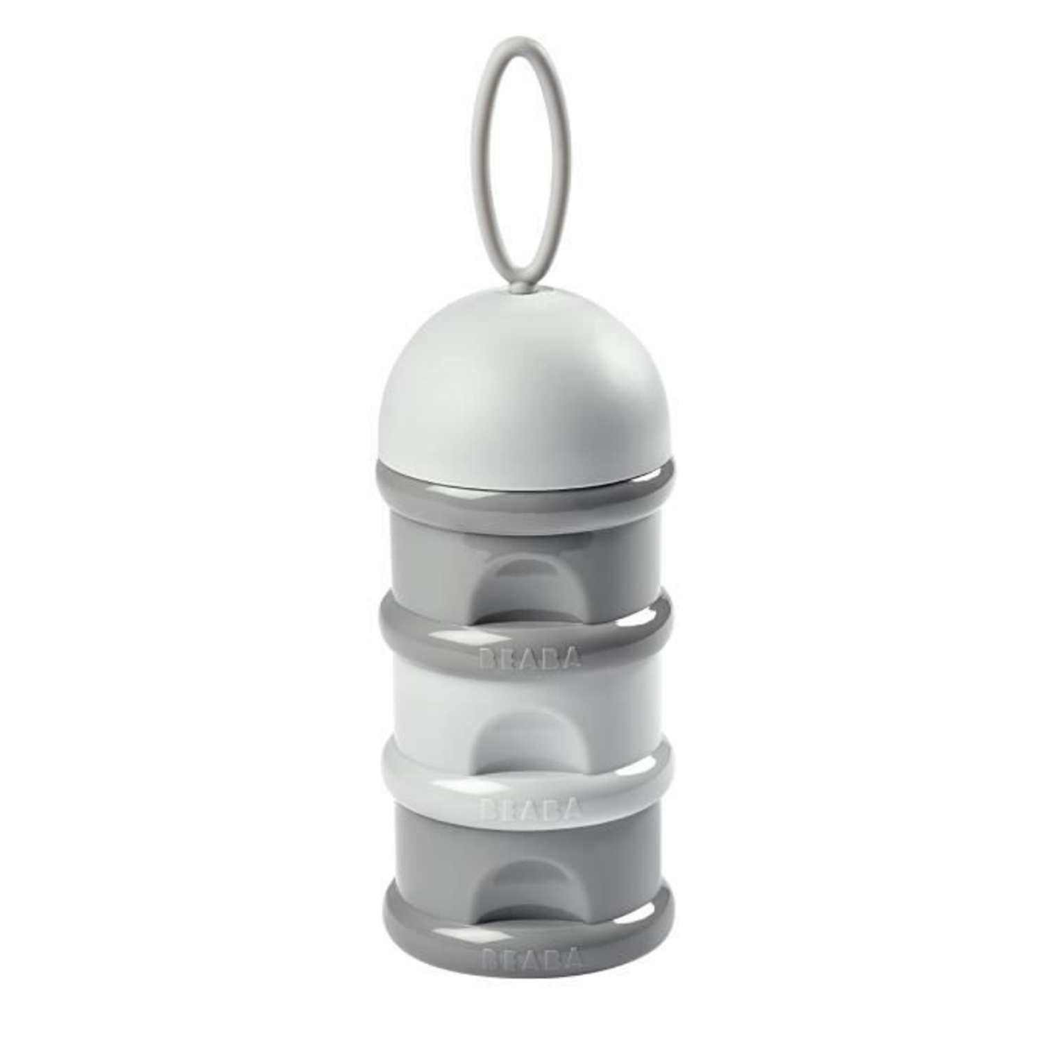 Boite Doseuse de Lait en Poudre Gris Beaba