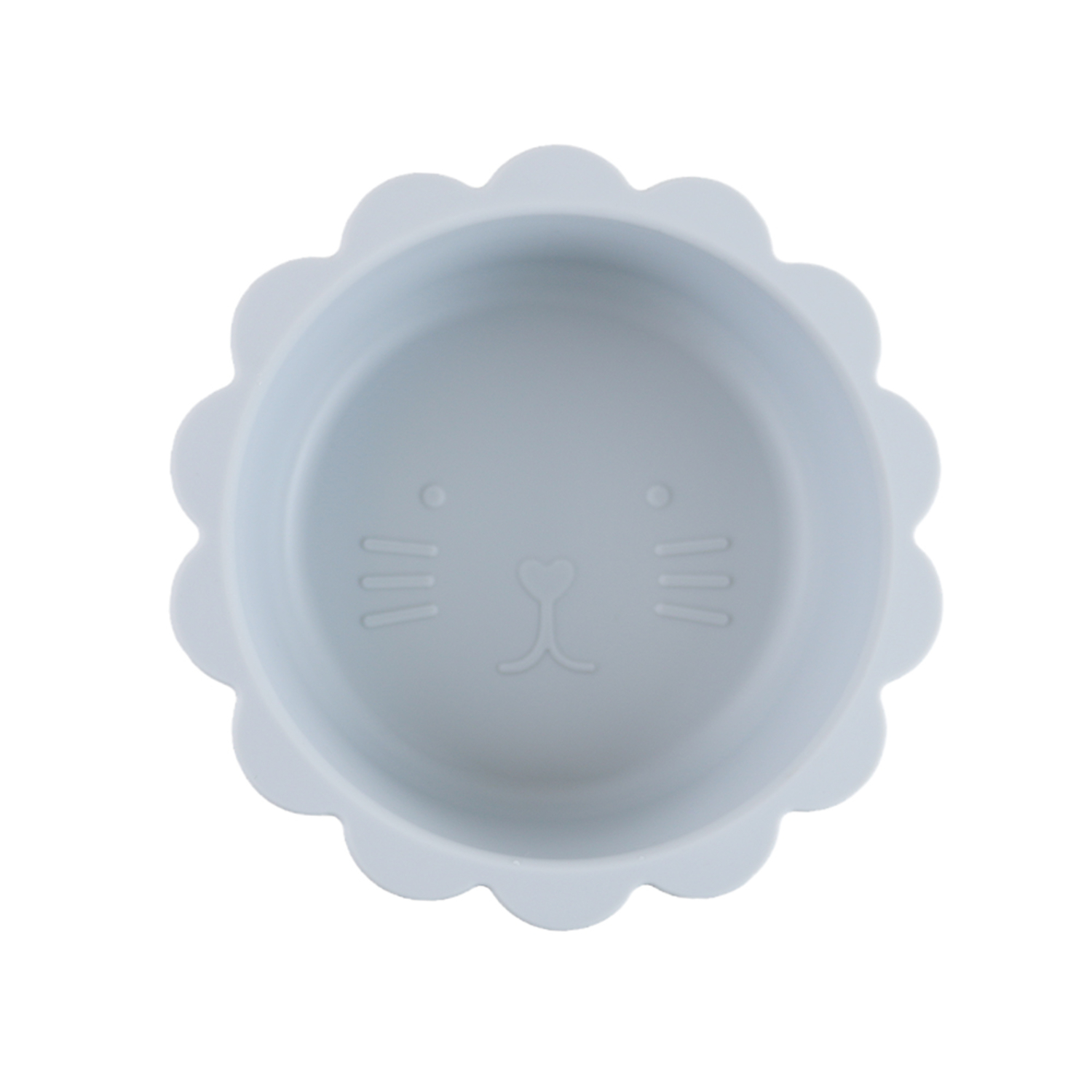Bol en Silicone Chat Felix Bleu Glacier ChoO