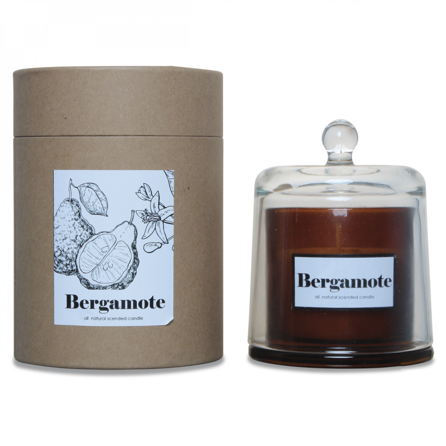 Bougie Cloche Parfum Bergamote Medium Opjet