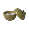 Bougie Pom'Glow Kaki Vanille Opjet