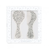Brosse et Peigne Fleurs Gris Walking Mum - Pasito a Pasito