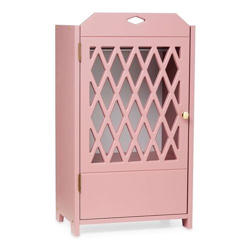 CamCam Armoire de Poupée Harlequin Berry Pink