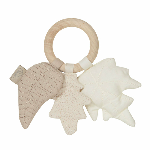 CamCam Hochet Feuilles Taupe