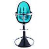 Chaise Haute Fresco Loft - Noire + Assise Bleu