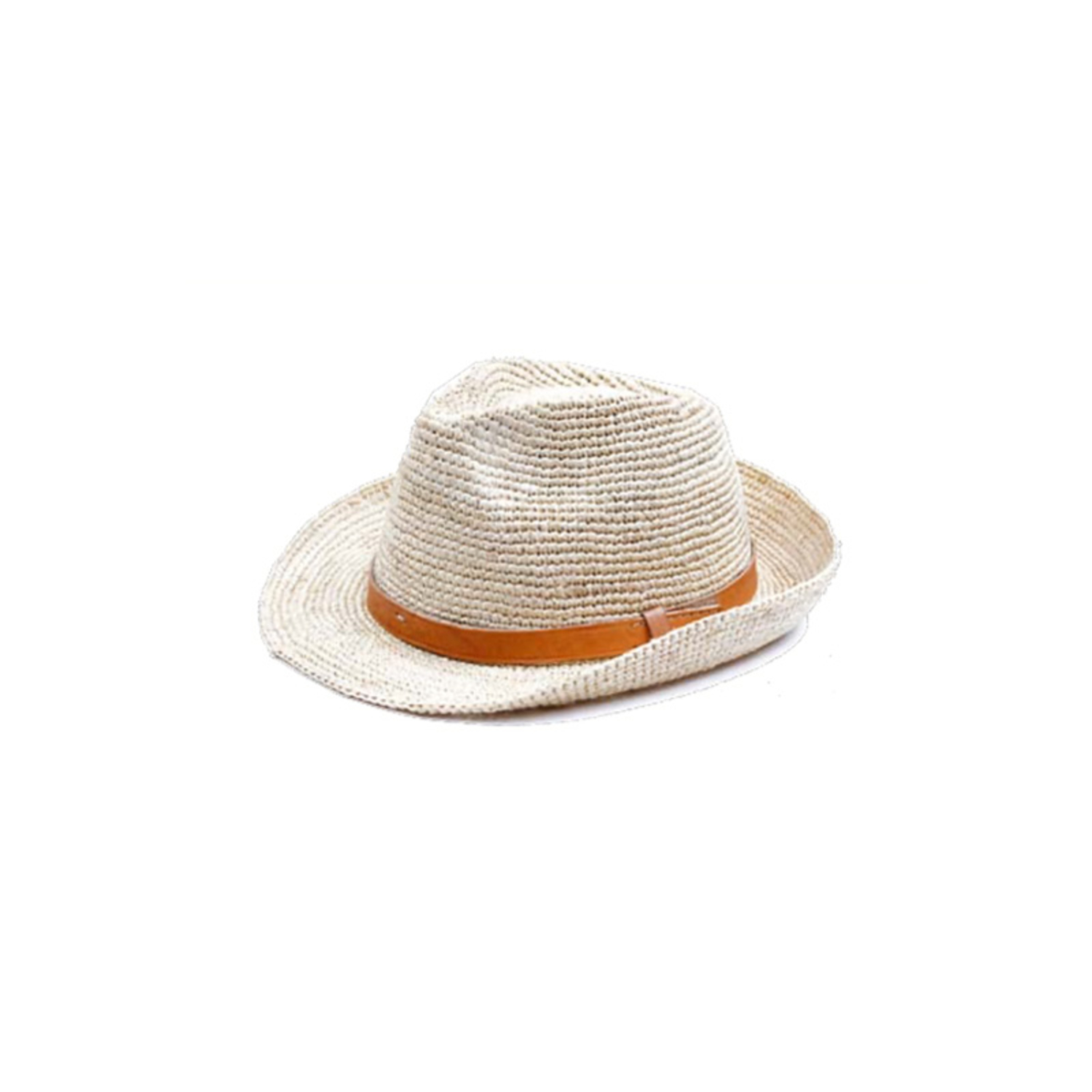 Chapeau Louis en raphia Sovani