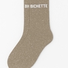 Chaussettes à Paillettes Bichette 36-40 Beige WOOM