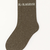 Chaussettes à Paillettes Blagueuse Kaki WOOM