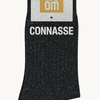 Chaussettes à Paillettes Connasse 36-40 Noir WOOM