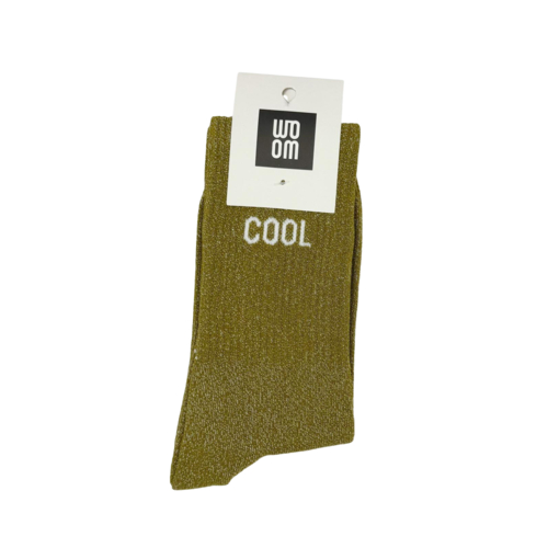 Chaussettes à Paillettes Woom « Mère Poule » - Noir - Taille 36-40 - Cadeau Fête Des Mères Idéal