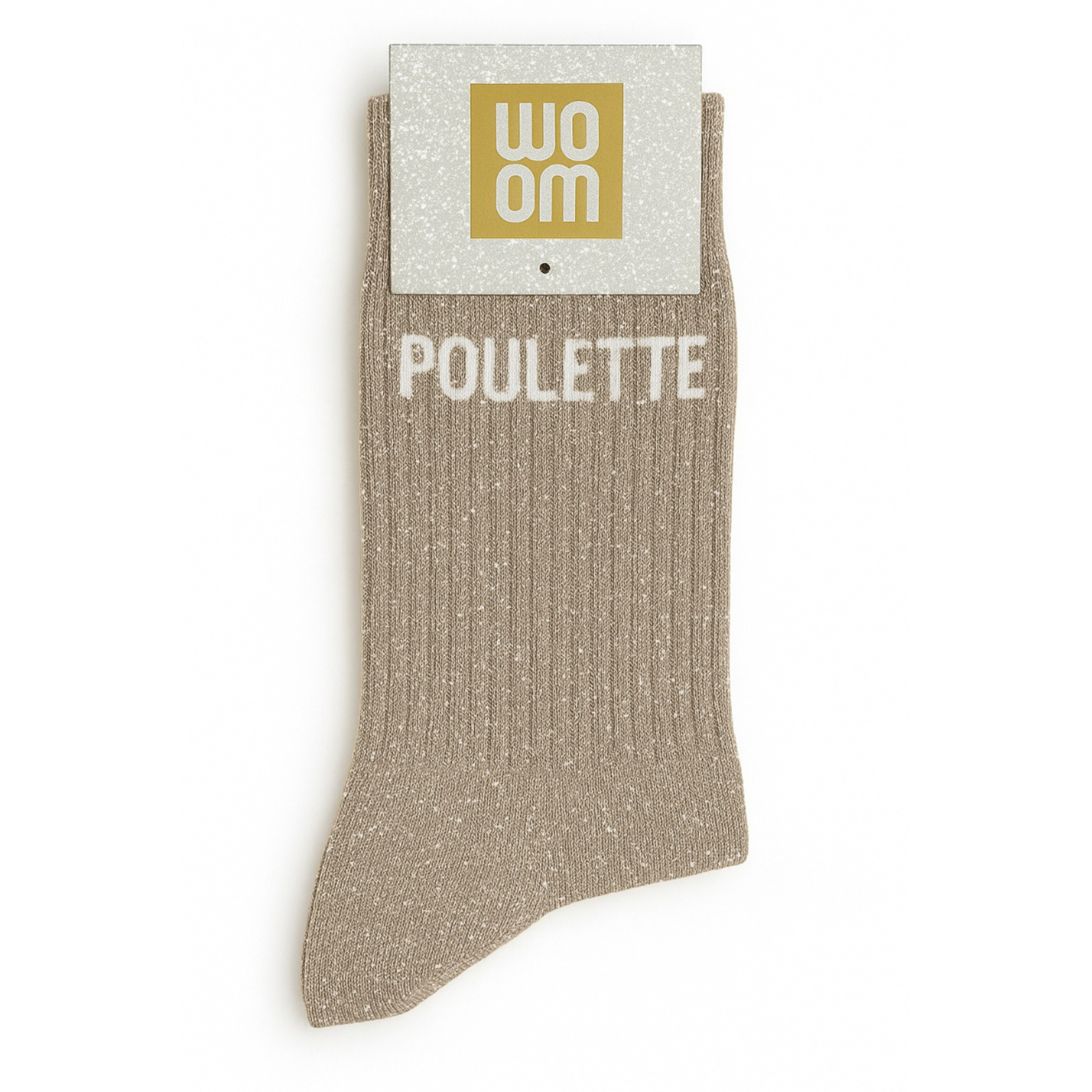 Chaussettes à Paillettes Poulette 36-40 WOOM