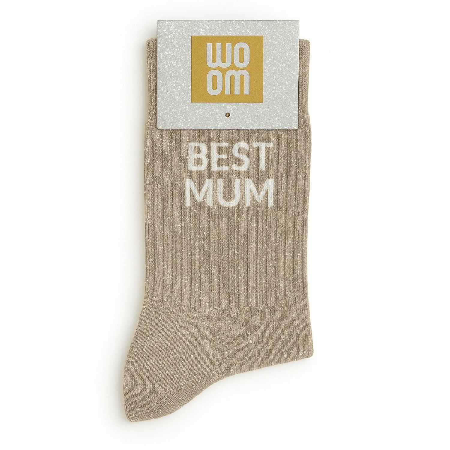 Chaussettes à Paillettes "Best Mum" 36-40 WOOM