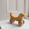 Chien en Bois Roulant Konges Slojd
