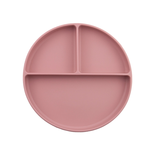 ChoO Assiette Compartimentée Ana Rose Foncé